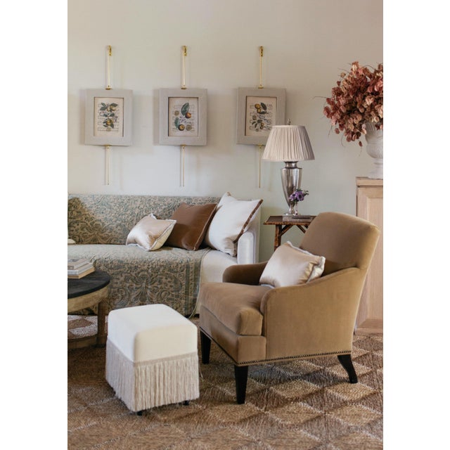 Hutton Stool, Crema For Sale - Image 4 of 5