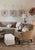 Hutton Stool, Crema For Sale - Image 4 of 5