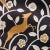 Not Yet Made - Made To Order Schumacher Les Gazelles Au Bois Vinyl Wallpaper in Noir , Sample For Sale - Image 5 of 5