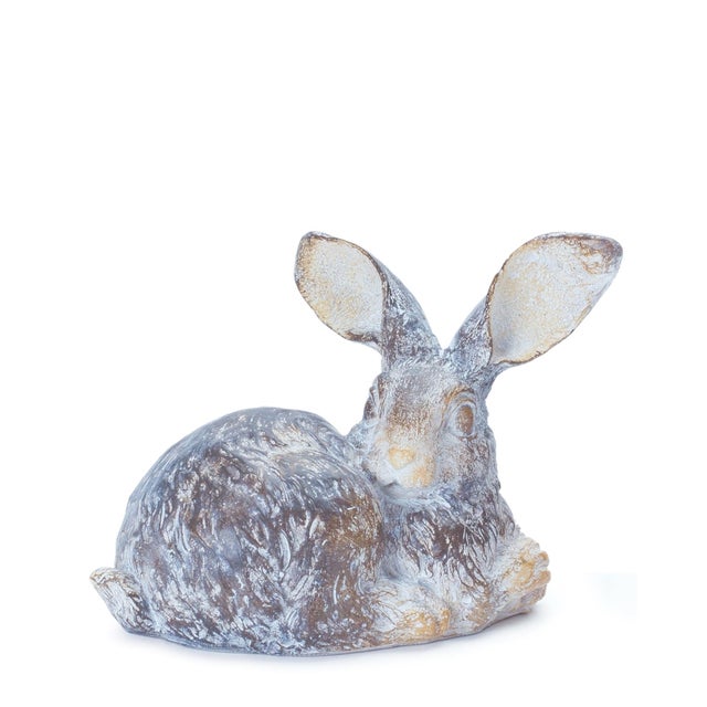 2020s Garden Rabbit Figurine (Set of 3) For Sale - Image 5 of 6