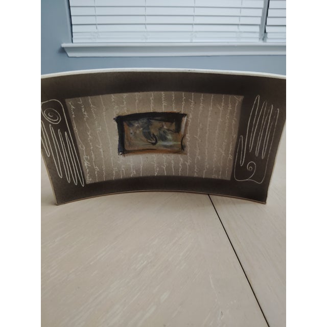1990s Alejandra Almuelle Pottery Tray For Sale In Houston - Image 6 of 6
