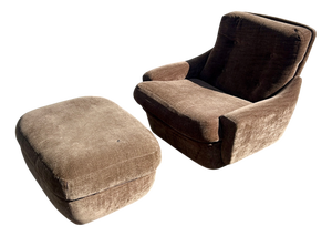 Set of Armchair and Ottoman for Airborne