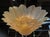 Early 21st Century Gold Murano Glass Leaf Form Flush Mount Chandelier For Sale - Image 5 of 6