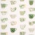 Paper Schumacher Onie's Teacups Wallpaper in Spring Green For Sale - Image 7 of 7
