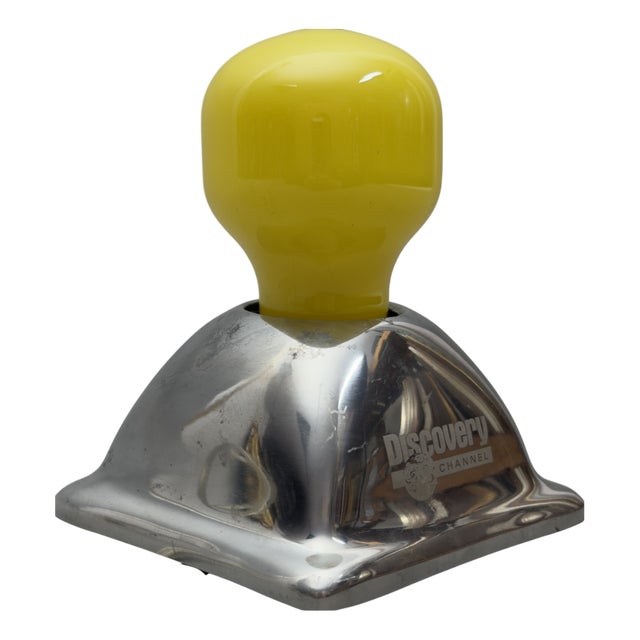 Vintage Advertising Aluminum Table Lamp For Sale