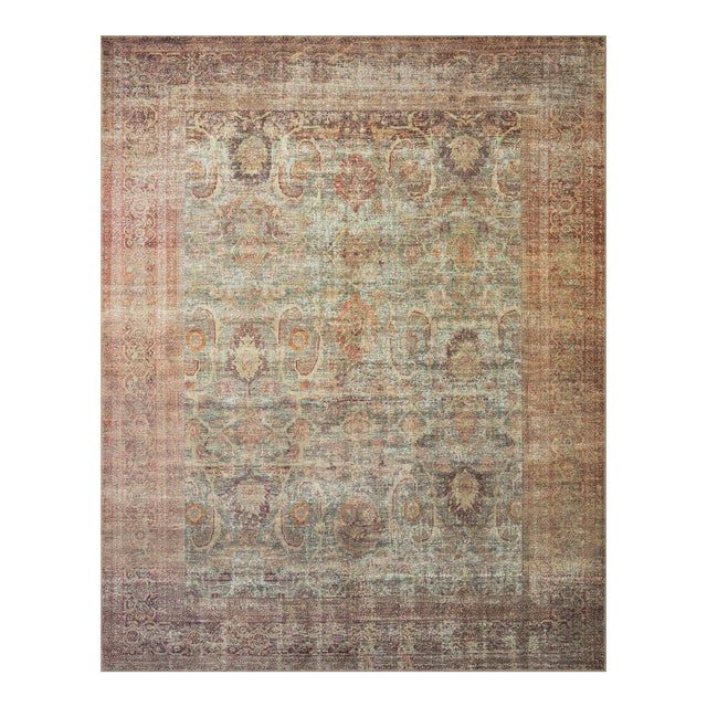 Inspired by interior designer Amber Lewis' penchant for vintage rugs, the Georgie Collection features a printed...