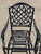 Martha Stewart Living Collection Cast Aluminum High Patio Pool Arm Chairs - Pair For Sale - Image 4 of 11