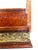 Vintage Italian Wood Wrapped Leather Letter & Document Holder With Embossed Gold Detailing For Sale - Image 9 of 9