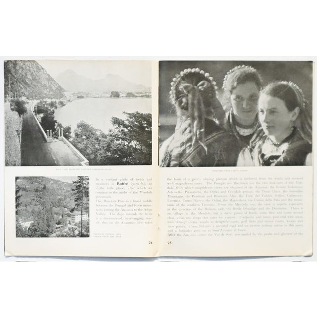 1939 Italian Travel and Tourism Pamphlet, Trento E Il Trentino For Sale - Image 4 of 4