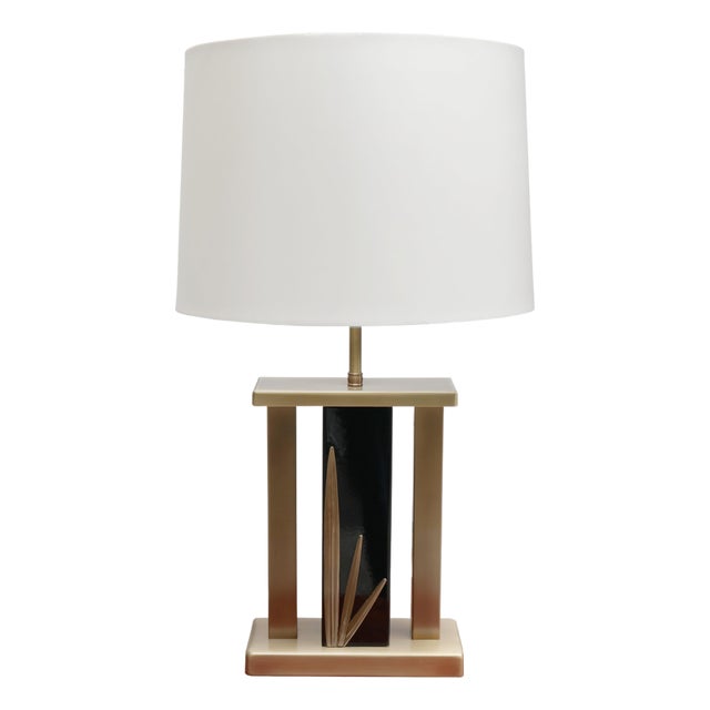 1970s Single Italian Modernist Table Lamp For Sale