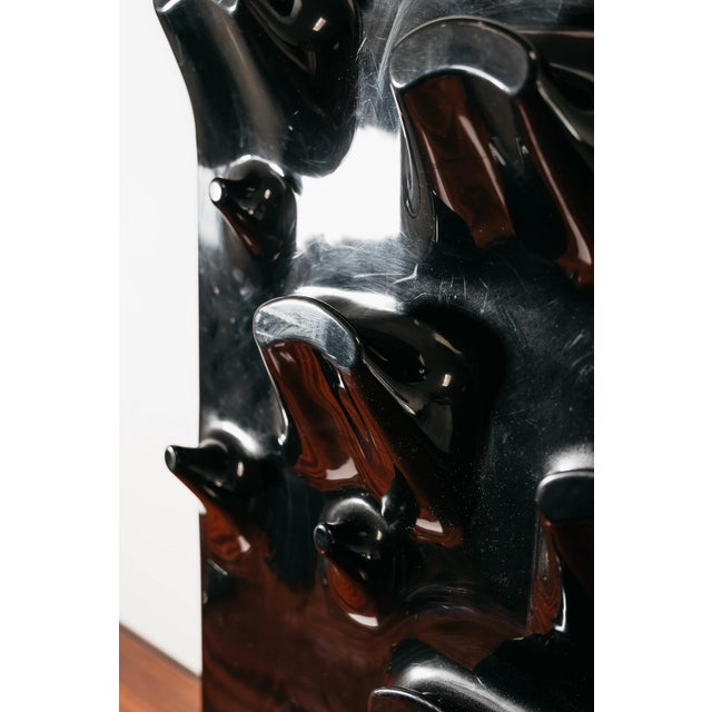 Slab Wall Coat Rack from De Pas Durbino & Lomazzi, 1969 For Sale - Image 3 of 12