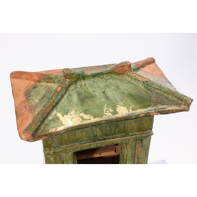 Late 20th Century Han Dynasty Green Glazed House (Mingqi), Han Period, 220 Ce For Sale - Image 5 of 7