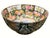 Vintage Chinese Famille Rose Medallion Style Porcelain Decorative Punch Bowl Beautiful large Chinese export porcelain...