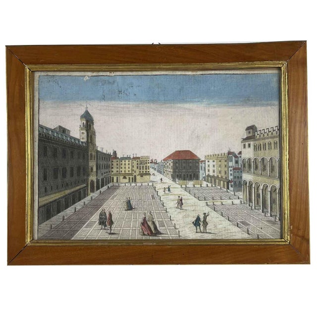 Late 18th Century Remondini, Remondini Architectural Views Bassano, 1770, Engraving, Set of 4 For Sale - Image 5 of 6