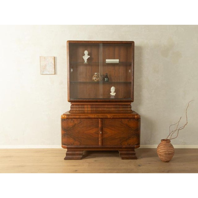 Vintage Art Deco Display Cabinet, 1920s For Sale - Image 10 of 10