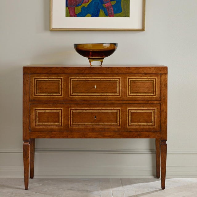 A stunning reproduction of the fine 18th-century Italian cabinetry that was celebrated for its exquisite design and...