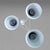 White Italian Modern Three-Light Pendant Light in Opaline Glass and Iron, 1970s For Sale - Image 8 of 13