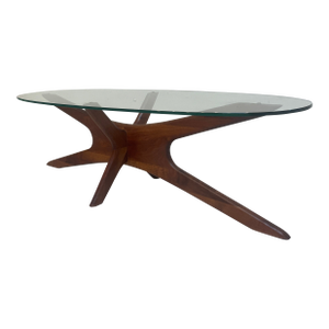 1950s Mid-Century Coffee Table in the Style of Adrian Pearsall for Craft Associates