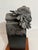 French Naif Modernist Sculpture In Metal Brutalist Head of Woman Valerie Hadida For Sale In Miami - Image 6 of 17