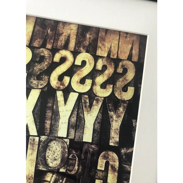 Black and White Art Photo "Typeset Love" For Sale - Image 4 of 6