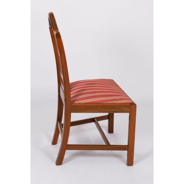 Vintage 20th Century Oval Dining Table & Shield Back Chairs from William Tillman, 1980s For Sale - Image 18 of 18