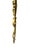 Vintage Syroco Hollywood Regency Gold Floral Wall Hangings – Pair For Sale - Image 9 of 10