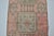Peach 1950s Long Pastel Turkish Rug, Minimalist Runner for Hallway or Entryway For Sale - Image 8 of 10