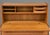 Brown 1960s Danish Modern Teak Secretary Desk For Sale - Image 8 of 10