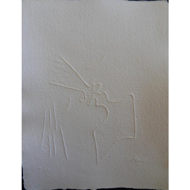 Jean Cocteau, L'Amour, Etching For Sale - Image 4 of 4