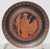 Terra Cotta charger of Theseus in the Realm of Amphitrite 500-490 BC). Museum collection; hand-reproduced with exact...