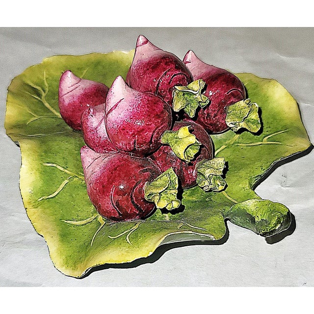 Arts & Crafts 1993 Katherine Houston Porcelain Decorative Plate For Sale - Image 3 of 10