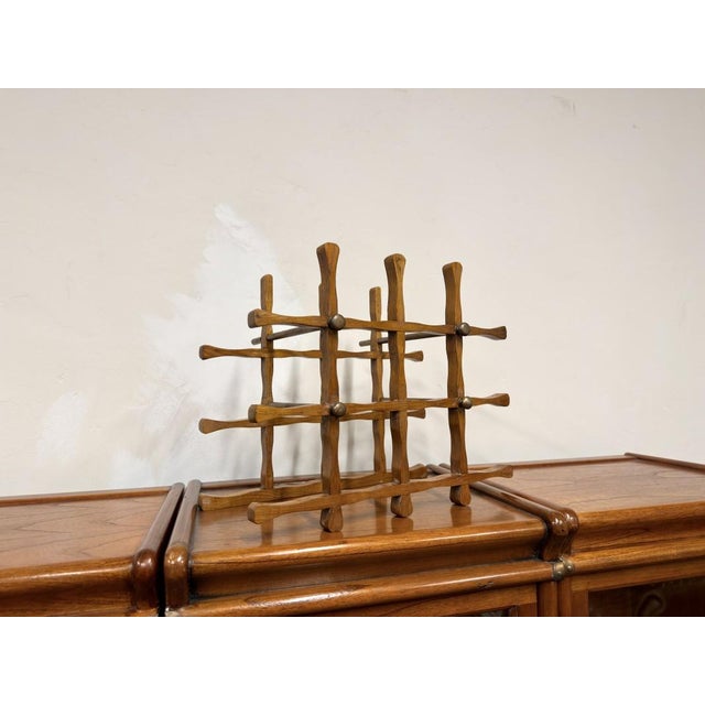 Wine Rack for Bookshelf from Globe Wernicke, in Very Good conditions. Designed 1920 to 1949 I have official proof of...