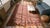 Terrific Pink-Cerise Background With a Star and Cross Lattice in a Floral Pattern Antique Persian Gallery Rug For Sale - Image 9 of 10