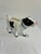 Mid-Century Modern Vintage Ceramic Cow Creamer With Blue Bow For Sale - Image 3 of 9