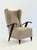 1950s Vintage Lounge Chair in Beige Loop by Melchiorre Bega, 1950s For Sale - Image 5 of 12