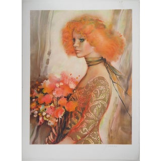 Imai Sachiko, Femme de l'été, Lithograph For Sale