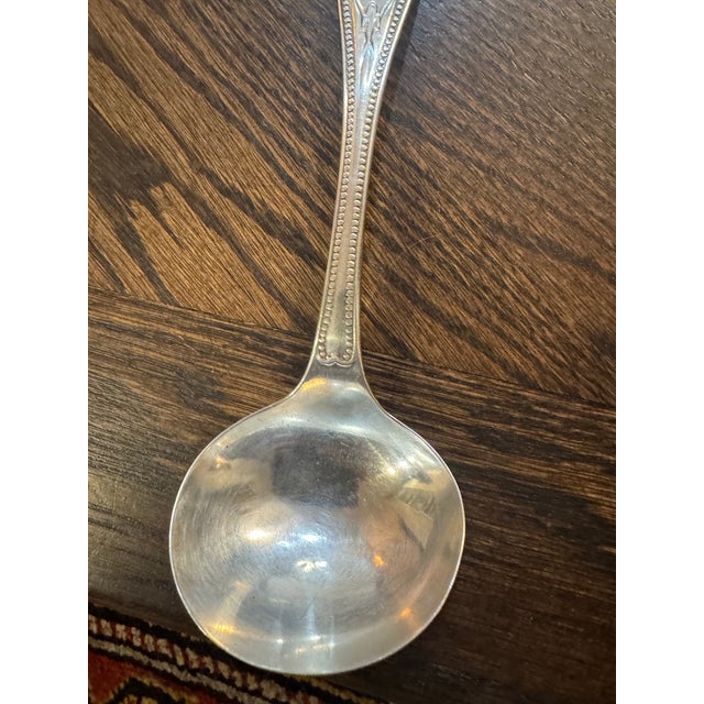 Late 18th Century Antique William Gale “Mayflower” Sterling Silver Ladle 8” For Sale - Image 5 of 7