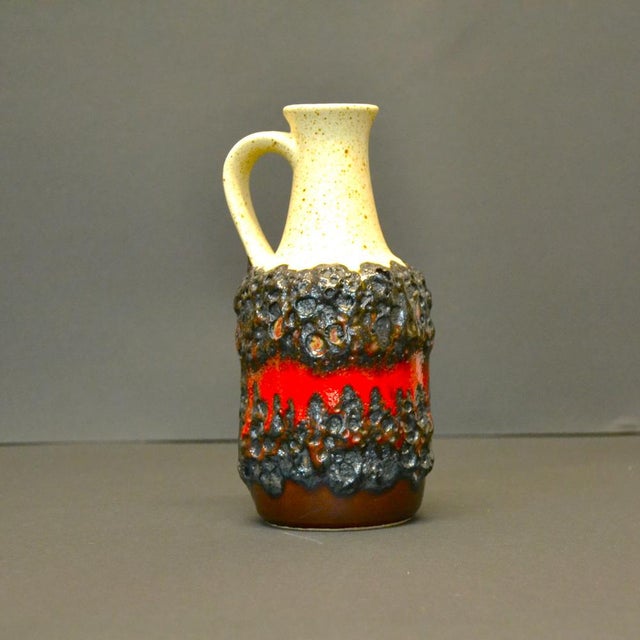 Lawa Vases from Bay Keramik, 1970s, Set of 2 For Sale - Image 6 of 13