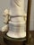 White Vintage Chinese Blanc De Chine-Style Porcelain Scholar Figural Table Lamp For Sale - Image 8 of 11