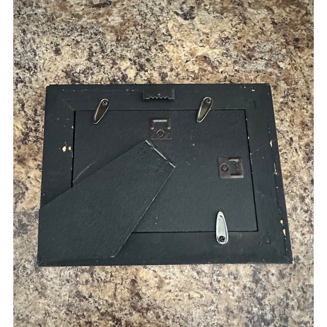 Rustic “Cottage Beyond the Stone Wall” Framed Original Landscape Watercolor by Nancy Smith For Sale - Image 3 of 3