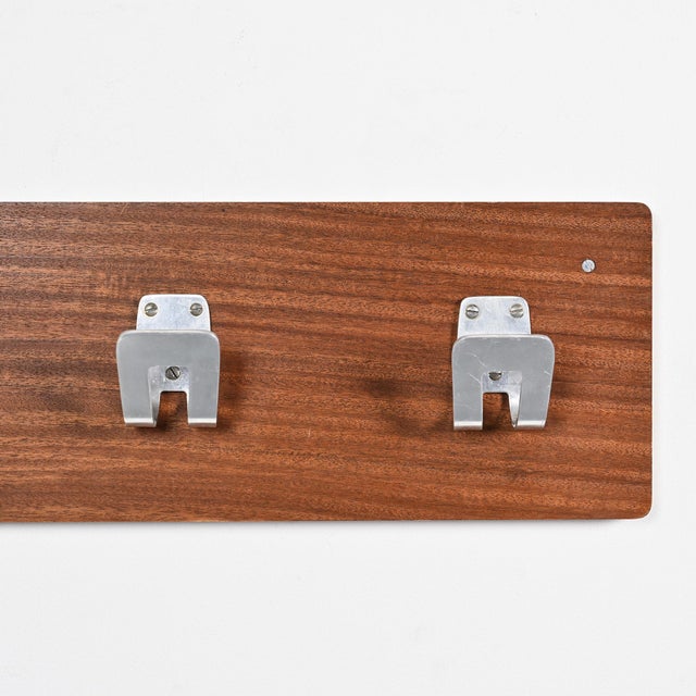 Pierre Guariche: Coat Rack and Lights for La Plagne Ski Resort, 1968 by Pierre Guariche, 1960s, Set of 2 For Sale - Image 17 of 18
