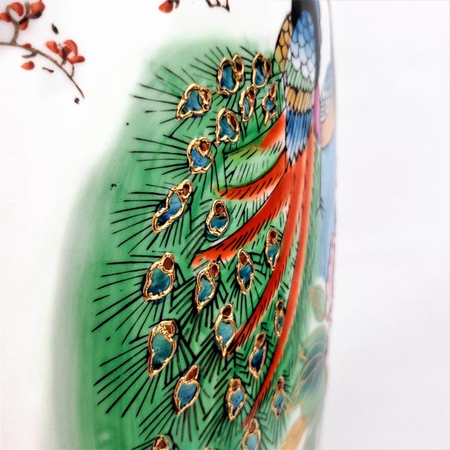 Pink Vase Chinese Large For Sale - Image 8 of 9