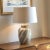 Ceramic Mid 20th Century Marble-Glazed Ginger Jar Table Lamp For Sale - Image 7 of 13