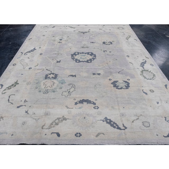 Turkish Oushak Rug 8' x 10' #16987 Explore a curated collection of hallway runners, wool rugs, and handmade masterpieces...