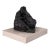 Richard Kozlow - Spectre (Black), 1996 Modern Bronze Sculpture on Cement Base For Sale