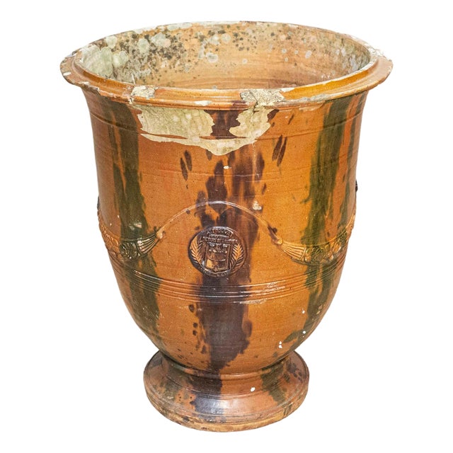19th Century French Anduze Vase Circa 1890 For Sale