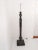 Black Vintage Asian Hand Painted Floor Lamp For Sale - Image 8 of 13