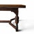 Wood Vintage Walnut Jacobean Revival Refectory Dining Table With Carved Base For Sale - Image 7 of 15
