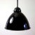 Mid-Century Modern Vintage German Industrial Enamel Ceiling Light, 1950s For Sale - Image 3 of 10