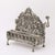 Baroque 19th Century Hand-Worked Repoussé Sterling Oil Lamp Footed Menorah For Sale - Image 13 of 18